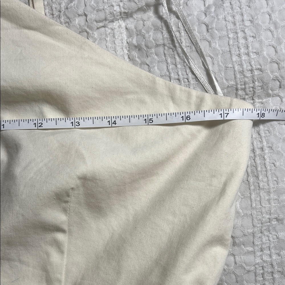 Banana Republic halter midi Cream Dress size 8 - Picture 4 of 8